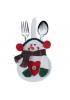 Mini Snowman Cutlery Holders